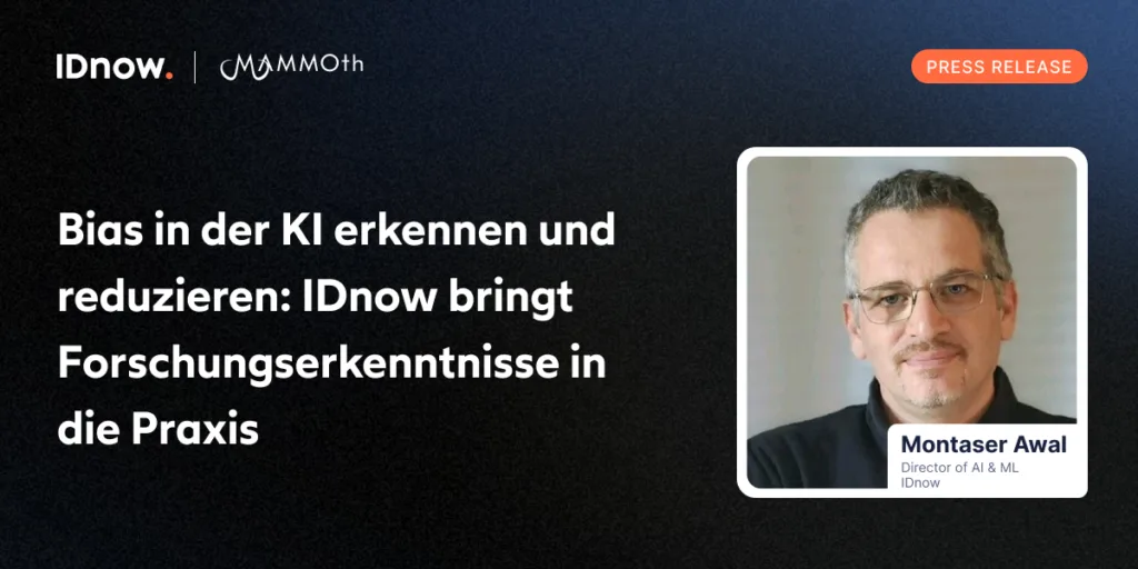 Bias in der KI erkennen und reduzieren: IDnow bringt Forschungserkenntnisse in die Praxis