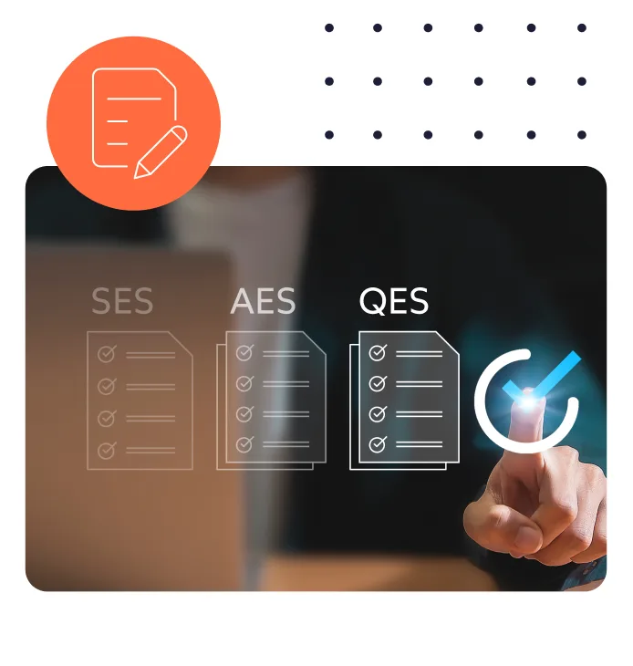 SES AES QES digital signatures