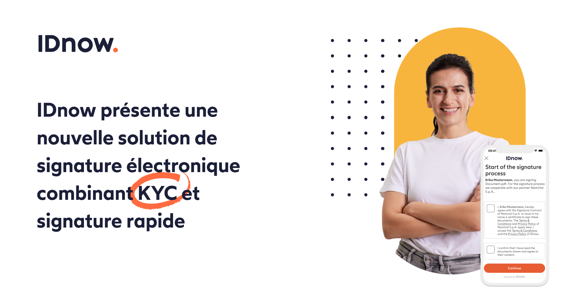 IDnow présente une nouvelle solution de signature électronique combinant KYC et signature rapide 1