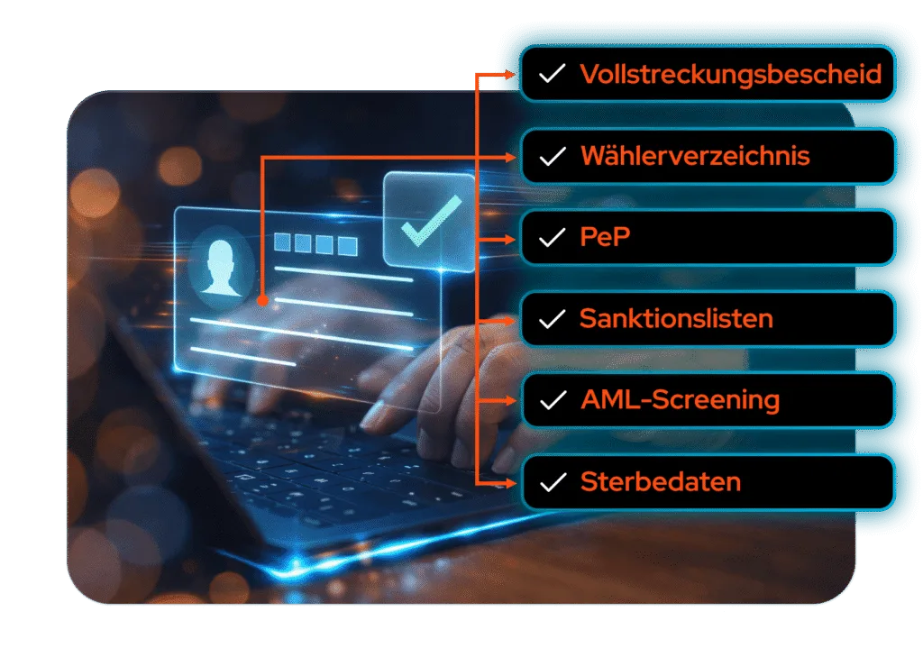 Datenverifizierung – Identität prüfen 2