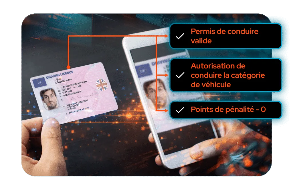 Vérification du permis de conduire 2