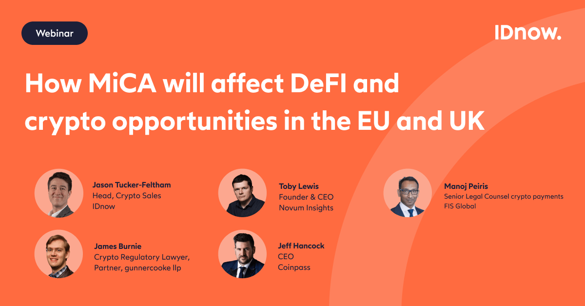 Gain insight into upcoming regulatory frameworks on the MiCA regulation in the EU and the proposed UK 'Future financial services regulatory regime for crypto assets' from our panel of experts.